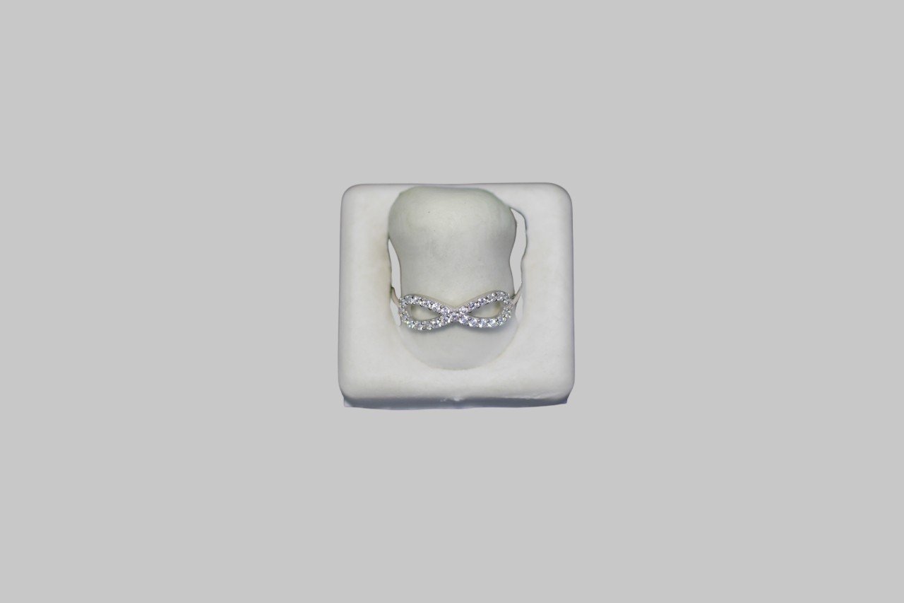 Gümüş Sonsuzluk Yüzük - Görsel 2