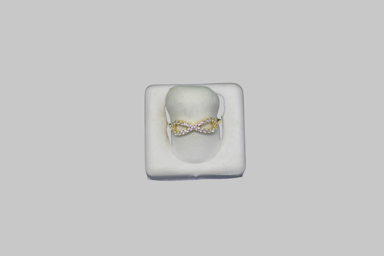 Gümüş Sonsuzluk Yüzük - Görsel 1