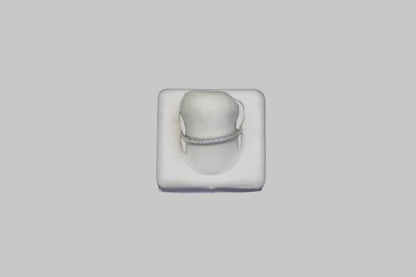 Gümüş İnce Tam Tur Yüzük