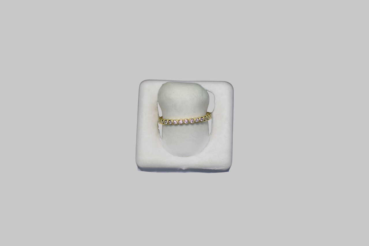 Gümüş Tam Tur Yüzük - Görsel 1