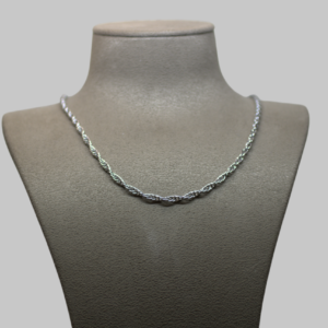 Kalın Burgu Zincir Kolye