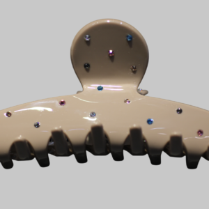 Renkli Taşlı Kemik Toka - Görsel 2