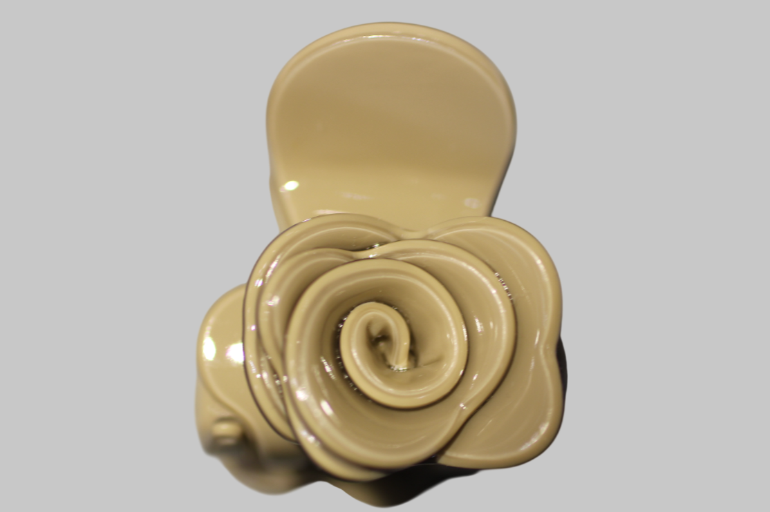 Kemik Küçük Gül Toka - Görsel 2