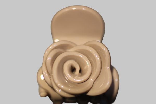 Kemik Küçük Gül Toka